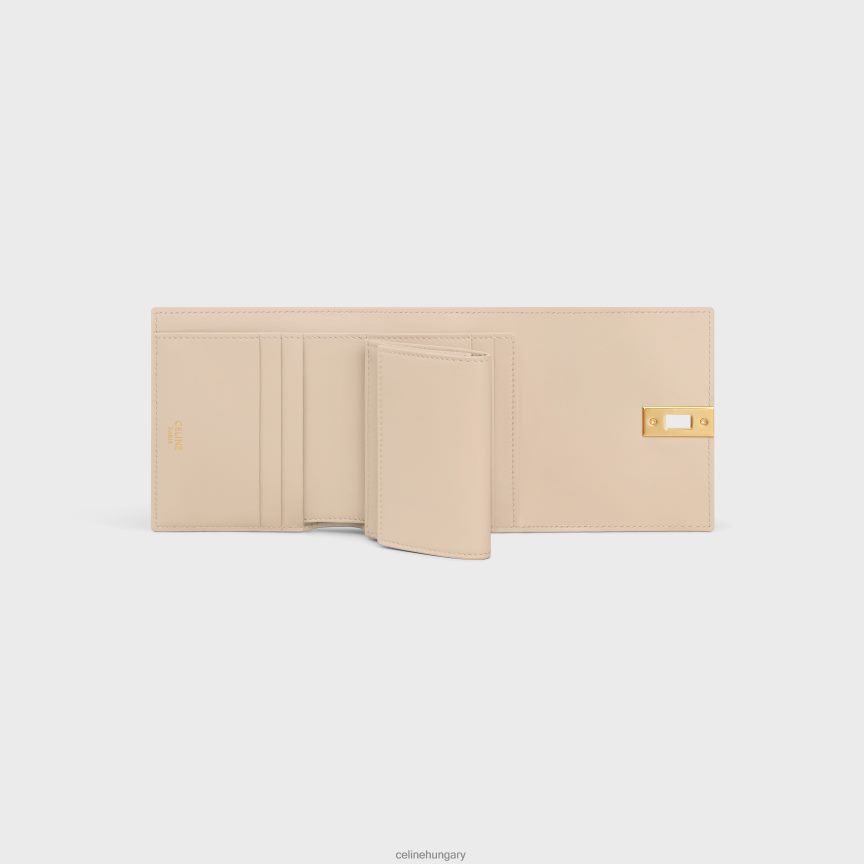kiegészítők CELINE kis háromrészes pénztárca 16 fényes borjúbőrből meztelen nők J6P488468