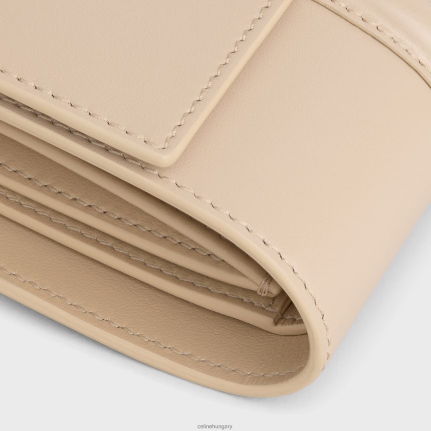 kiegészítők CELINE kis háromrészes pénztárca 16 fényes borjúbőrből meztelen nők J6P488468