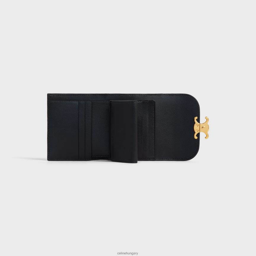 kiegészítők CELINE kis pénztárca diadal a niloticus krokodilban fekete nők J6P488464