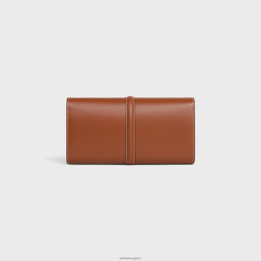 kiegészítők CELINE nagy pénztárca 16 fényes borjúbőrből Cser nők J6P488423