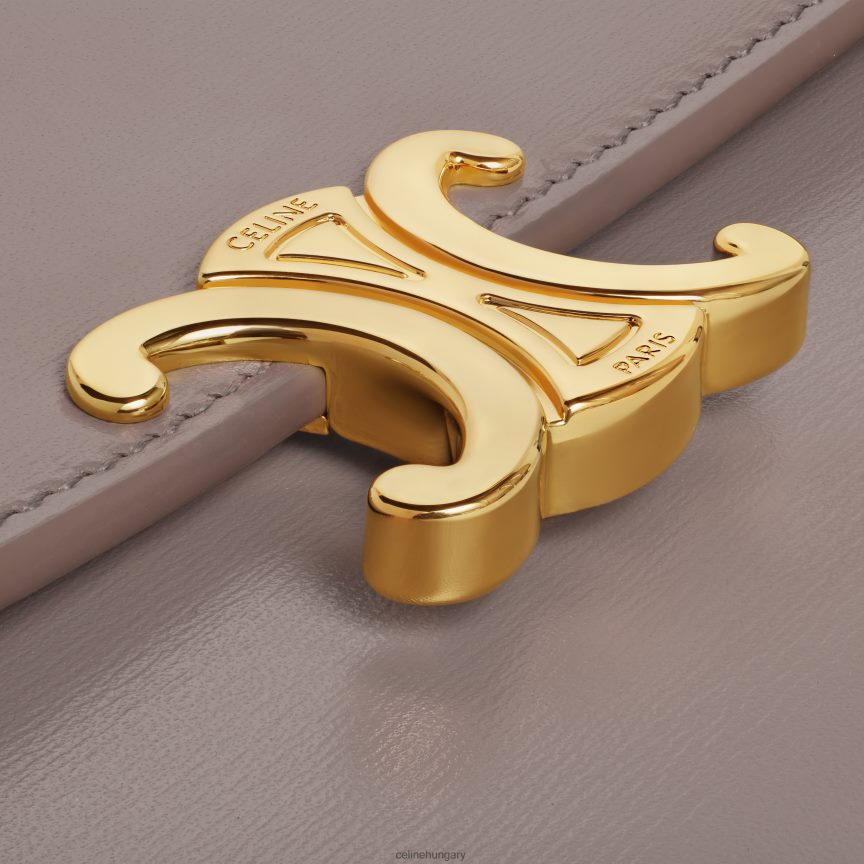 kiegészítők CELINE nagy pénztárca diadal fényes borjúbőrből kavics nők J6P488444