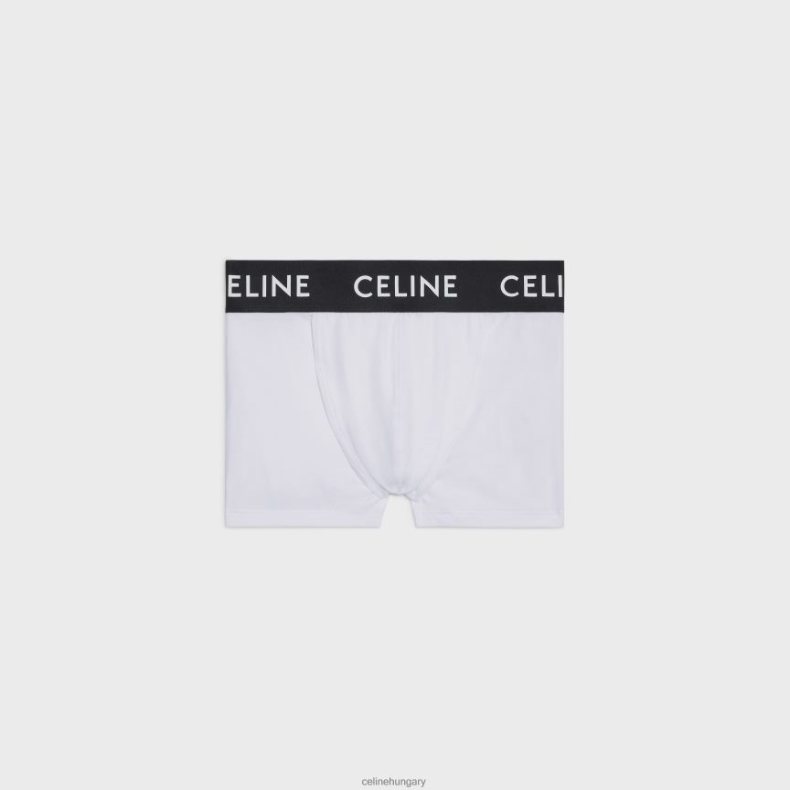 kiegészítők CELINE boxerek pamut mezben fehér fekete férfiak J6P4882272