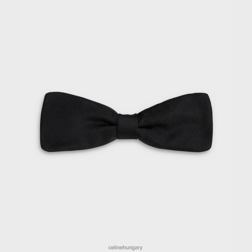 kiegészítők CELINE csokornyakkendő selyem rep fekete nők J6P4881227