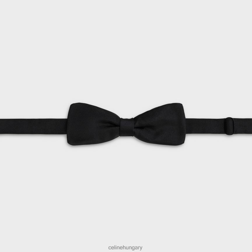 kiegészítők CELINE csokornyakkendő selyem rep fekete nők J6P4881227