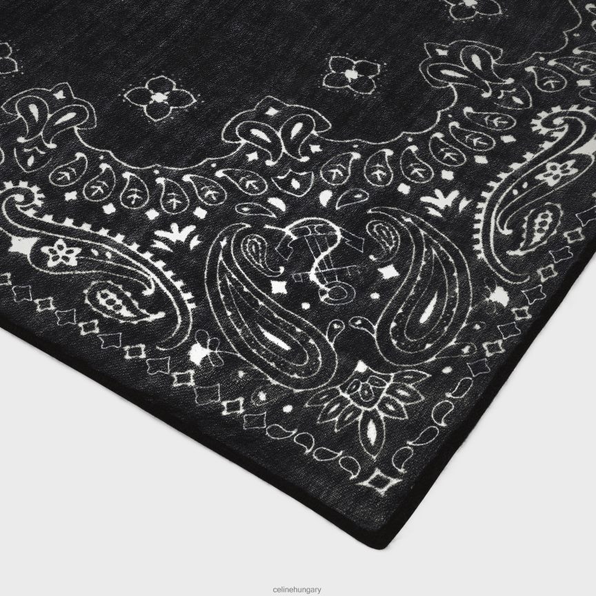 kiegészítők CELINE lopott kasmír muszlinban fekete nők J6P4881198