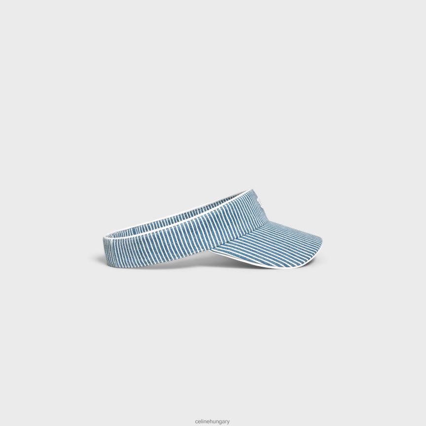 kiegészítők CELINE triomphe napellenző hikkori pamutból hullámmosás nők J6P4881226