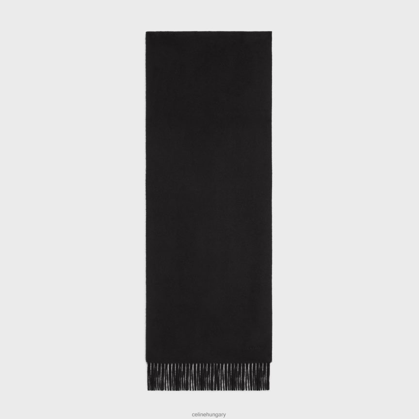 kiegészítők CELINE kasmír sál fekete férfiak J6P4882259