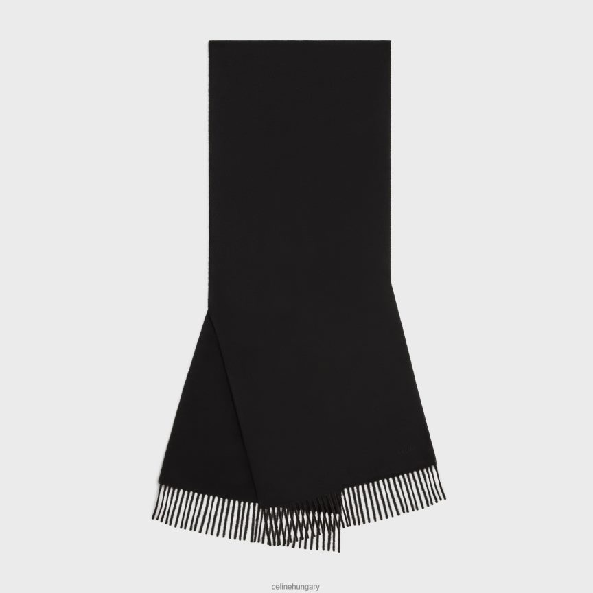 kiegészítők CELINE kasmír sál fekete férfiak J6P4882259