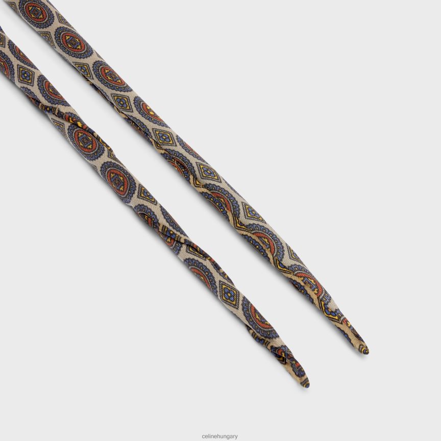 kiegészítők CELINE vékony sál biscotto silk charmeuse paille nők J6P4881223