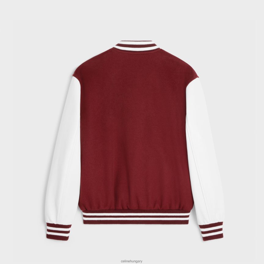 ruházat CELINE főiskolai teddy kabát dupla arcú kasmírból vigne nők J6P488729