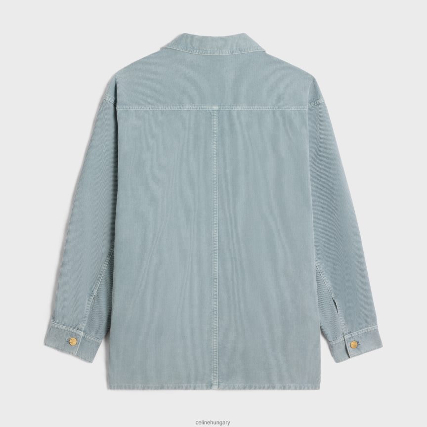 ruházat CELINE kordbársony autós kabát érlelt kordbársony öblítő nők J6P488567