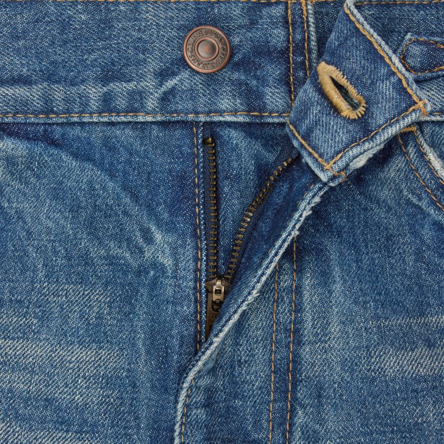 ruházat CELINE dylan kiszélesedő farmer aláírásával, farmerből szakszervezeti mosás nők J6P488862