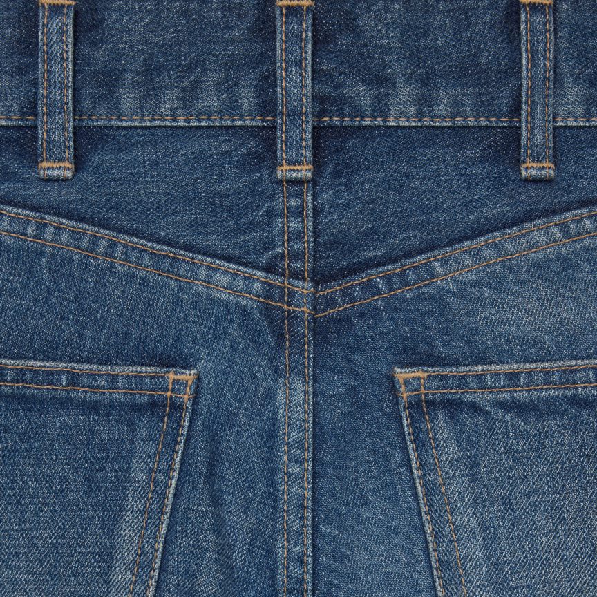 ruházat CELINE farmer cicanadrág sötét unió mosás nők J6P488647