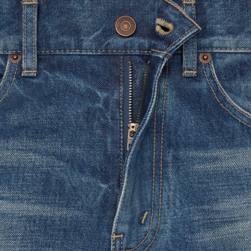 ruházat CELINE farmer cicanadrág sötét unió mosás nők J6P488647