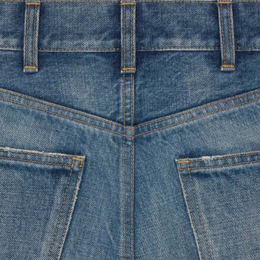 ruházat CELINE jane flare farmer farmer szakszervezeti mosás nők J6P488853