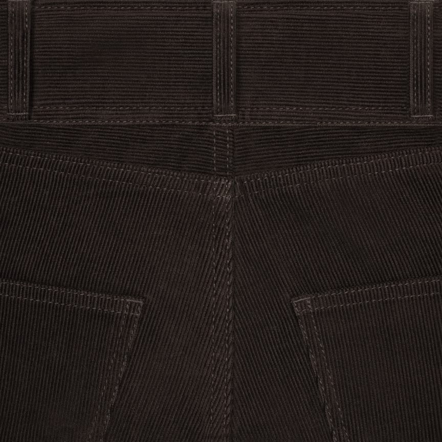 ruházat CELINE jane flare farmer kordbársonyból nyers mosás nők J6P488850