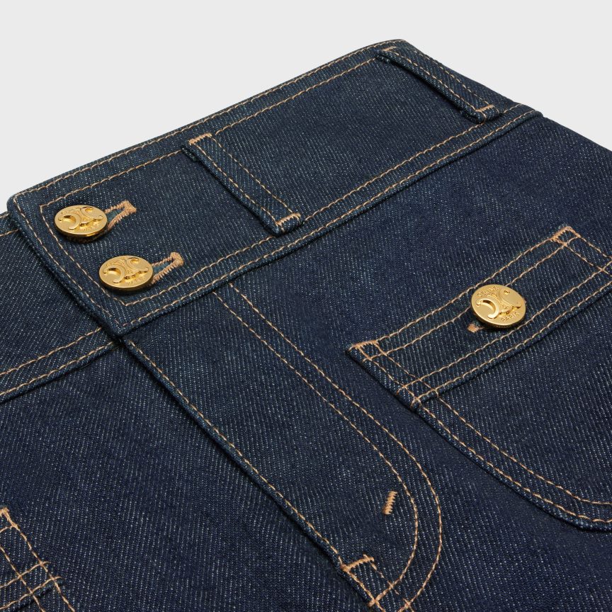 ruházat CELINE jane flare farmer mosó farmerből leöblítve nők J6P488852