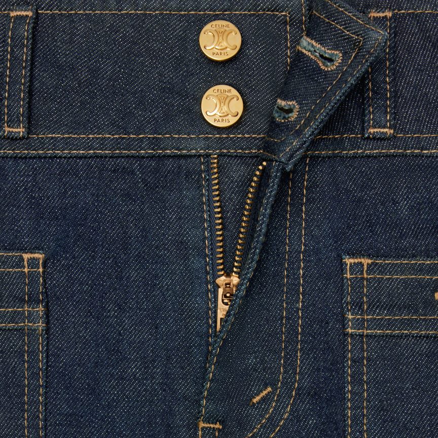 ruházat CELINE jane flare farmer mosó farmerből leöblítve nők J6P488852