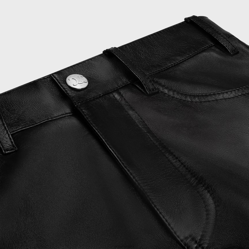 ruházat CELINE marco farmer puha báránybőrből fekete nők J6P488643