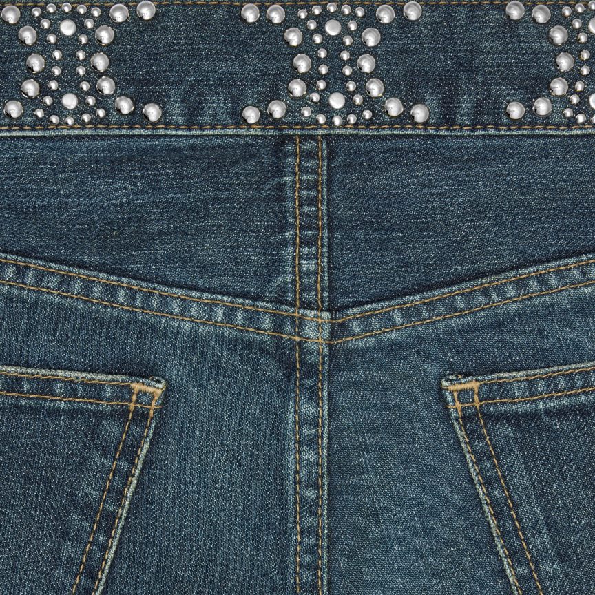 ruházat CELINE neo skinny farmer farmerből tiszta sötét unió mosás nők J6P488868