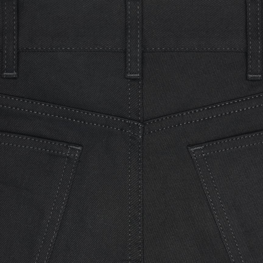 ruházat CELINE neo skinny farmer lemosható farmerből tiszta fekete nők J6P488867