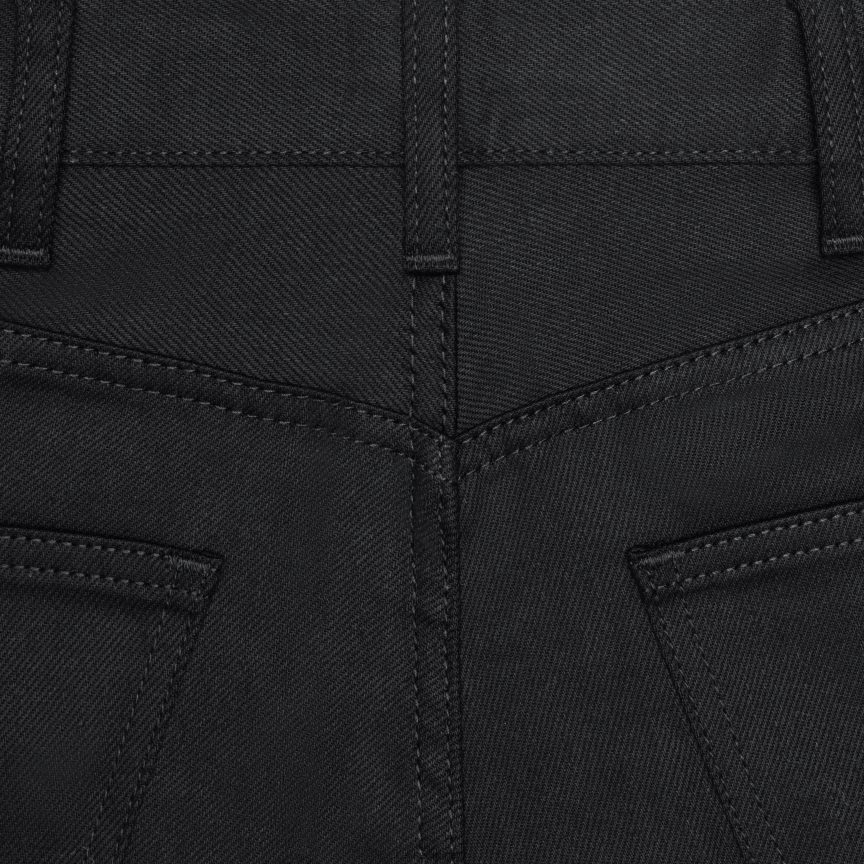 ruházat CELINE tess farmer, mosó farmer tiszta fekete nők J6P488865