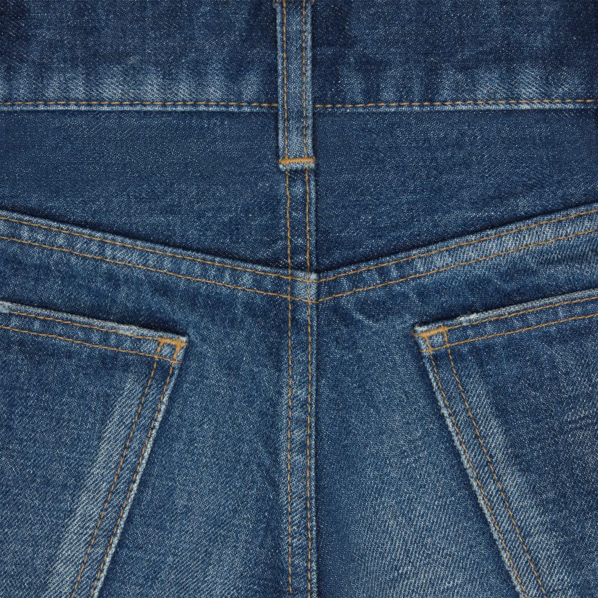 ruházat CELINE mini rövidnadrág farmerből sötét unió mosás nők J6P488591