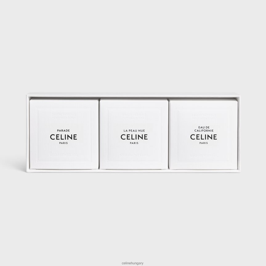 kiegészítők CELINE parfümös szappankészlet, la peau nue, eau de californie 3x100g egy színt egynemű J6P4881481