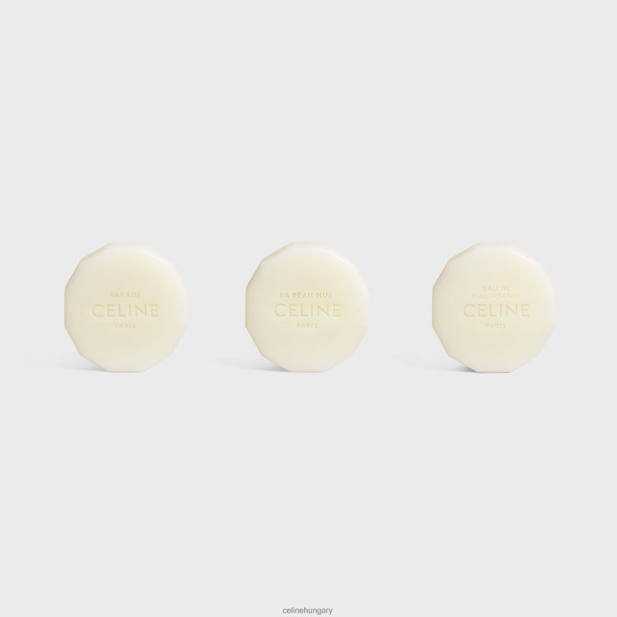 kiegészítők CELINE parfümös szappankészlet, la peau nue, eau de californie 3x100g egy színt egynemű J6P4881481