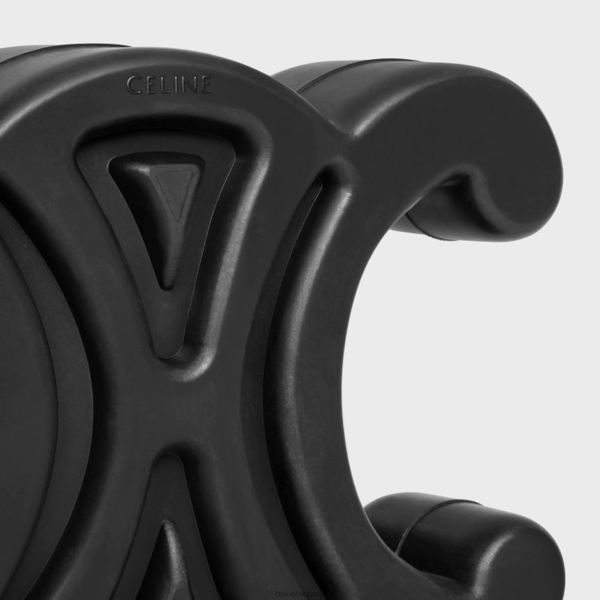 kiegészítők CELINE triomphe kutyajáték gumiból fekete férfiak J6P4881703